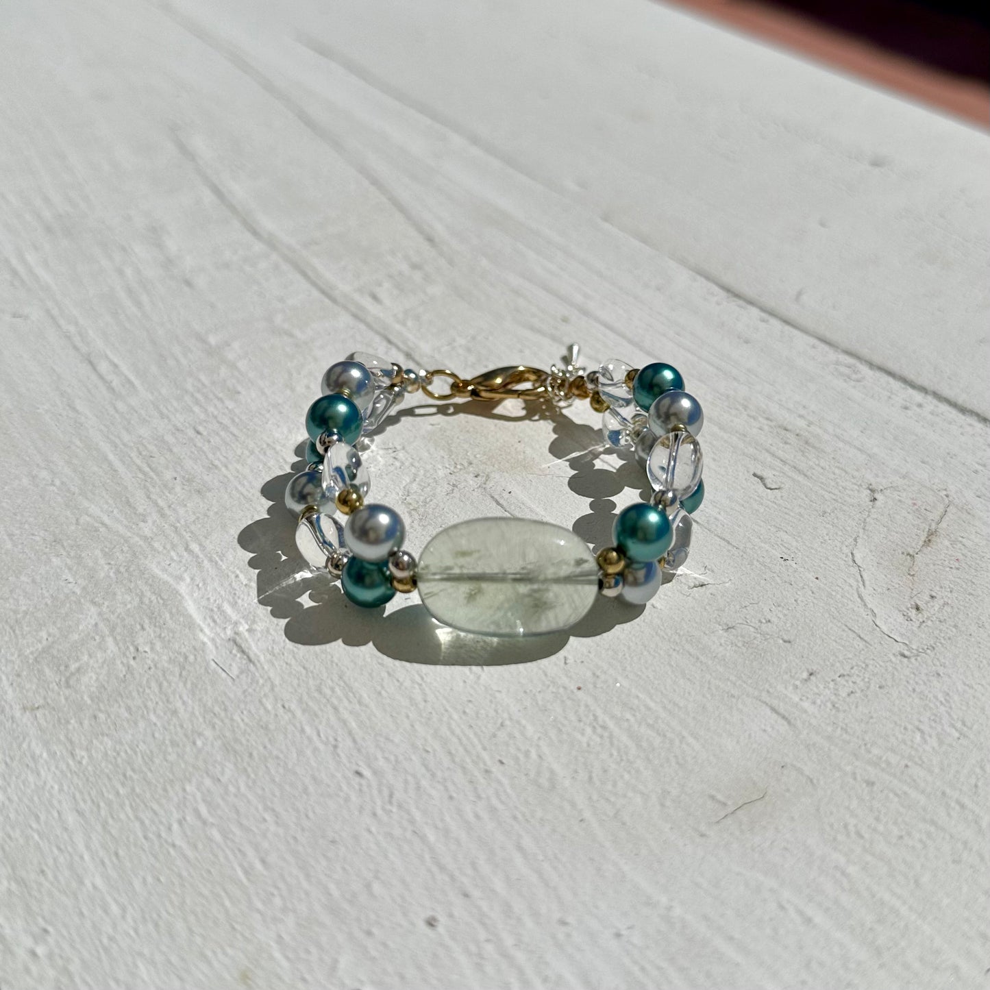 Pearly Moss Bracelet