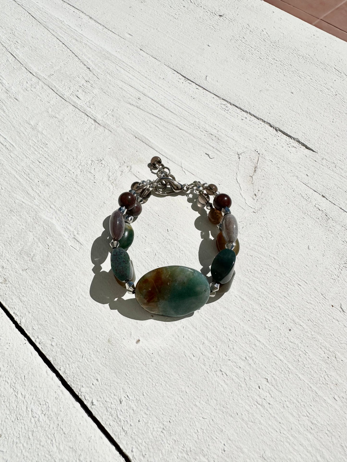 Ocean Breeze Jasper Bracelet