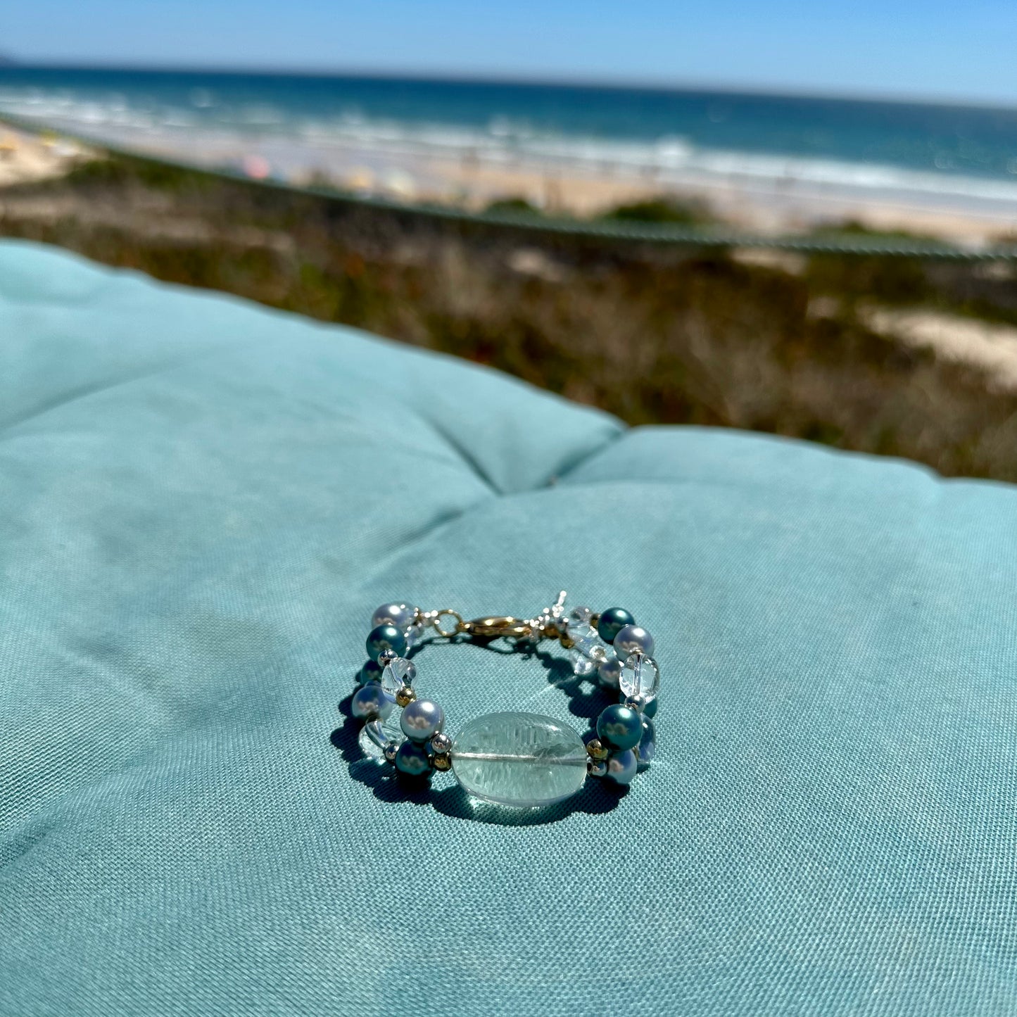 Pearly Moss Bracelet