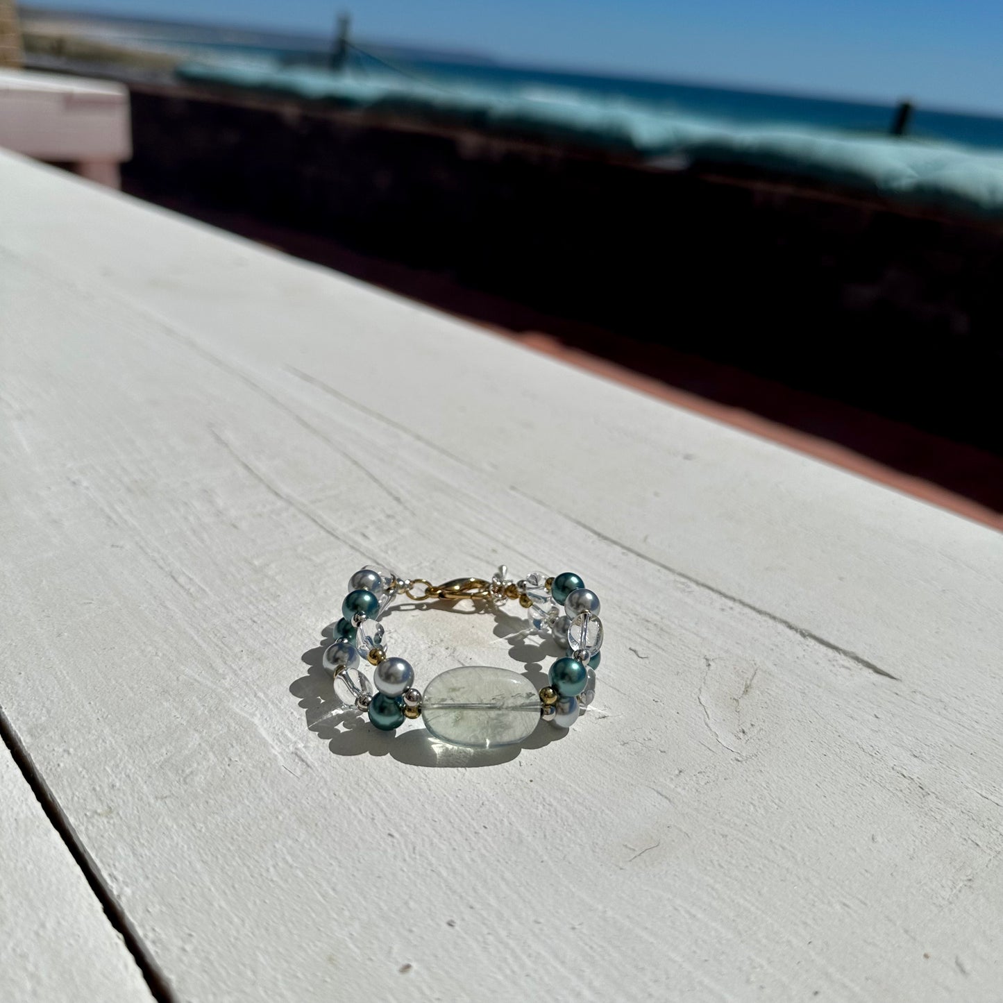 Pearly Moss Bracelet