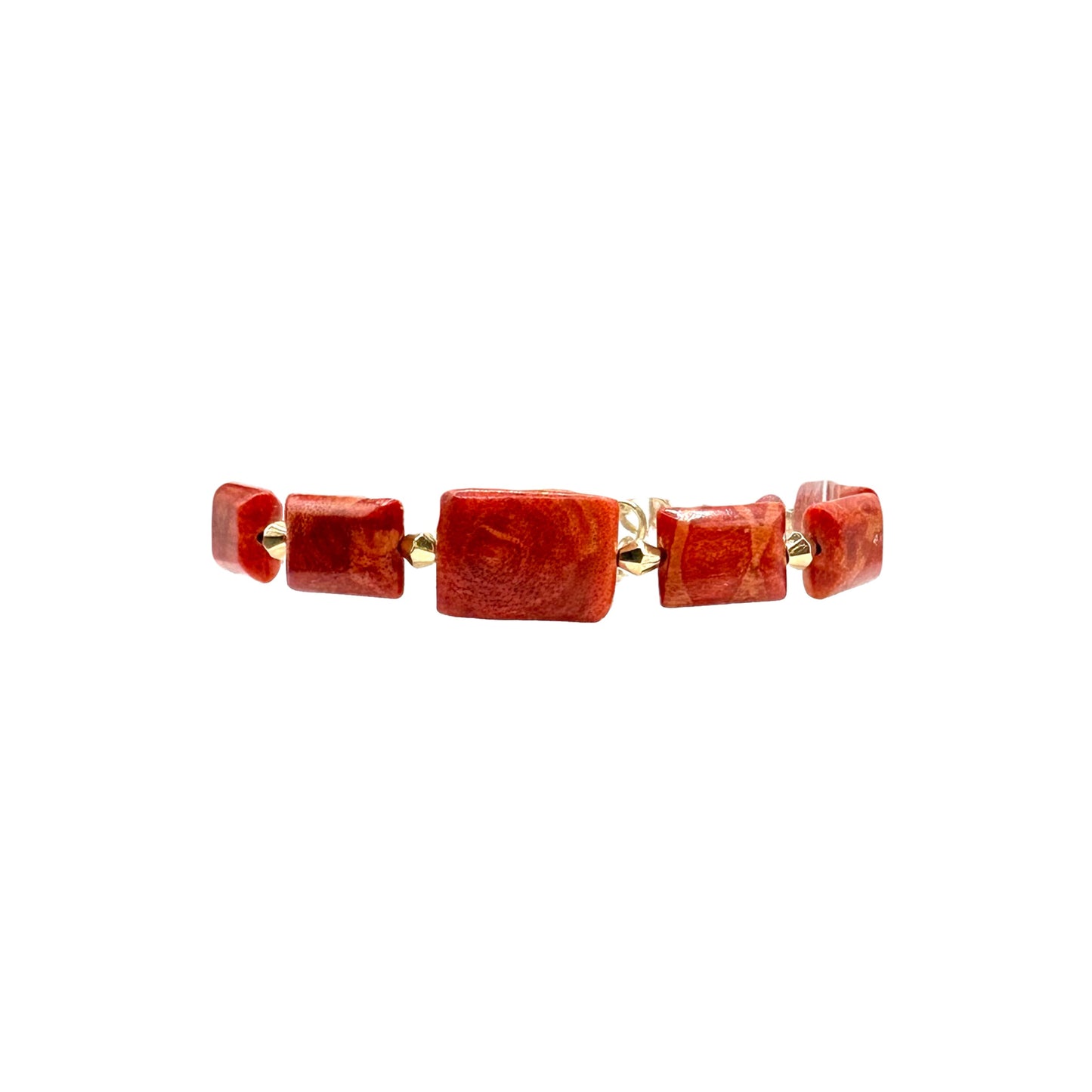 Dainty Coral Bracelet