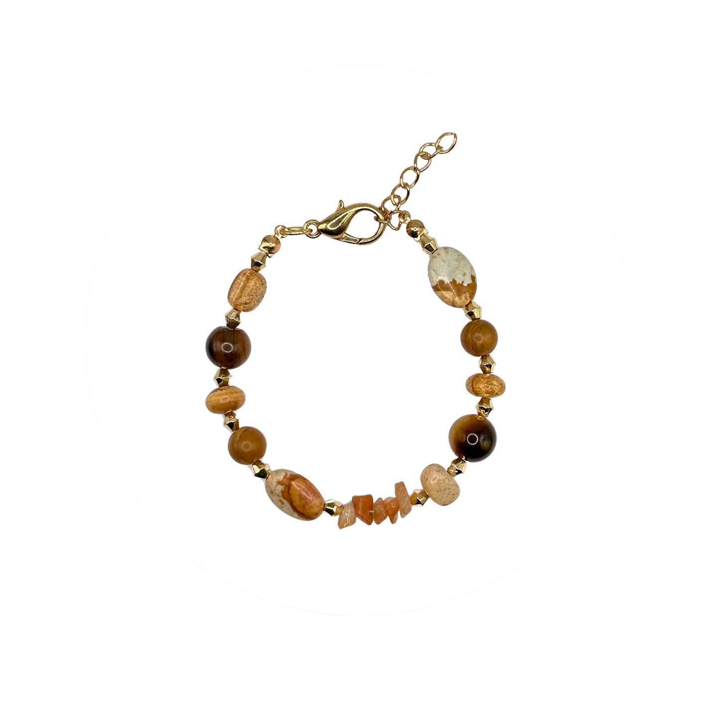 Dainty Stones on the Beach Bracelet