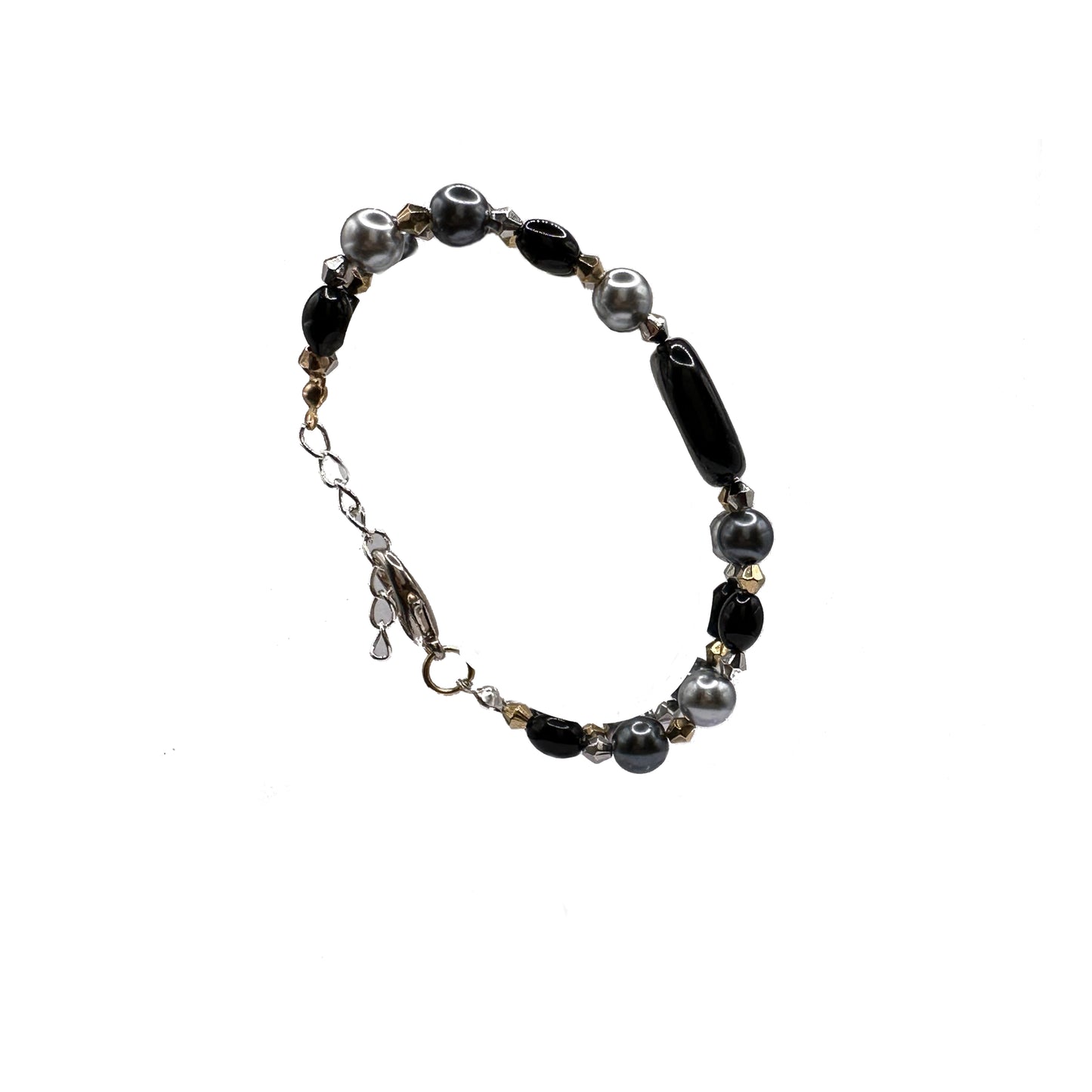 Pearly Onyx Bracelet