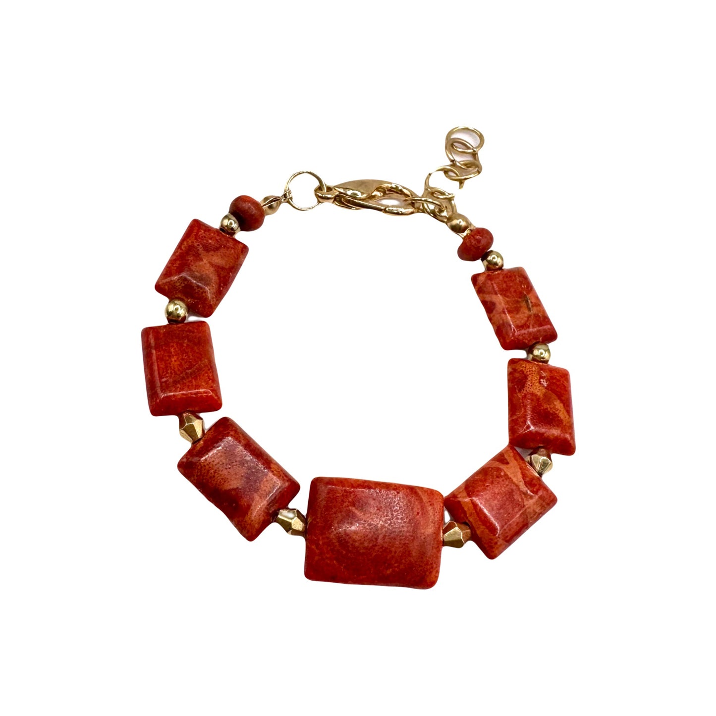 Dainty Coral Bracelet