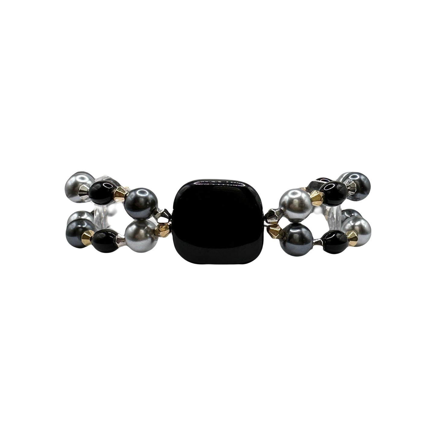 Pearly Onyx Bracelet