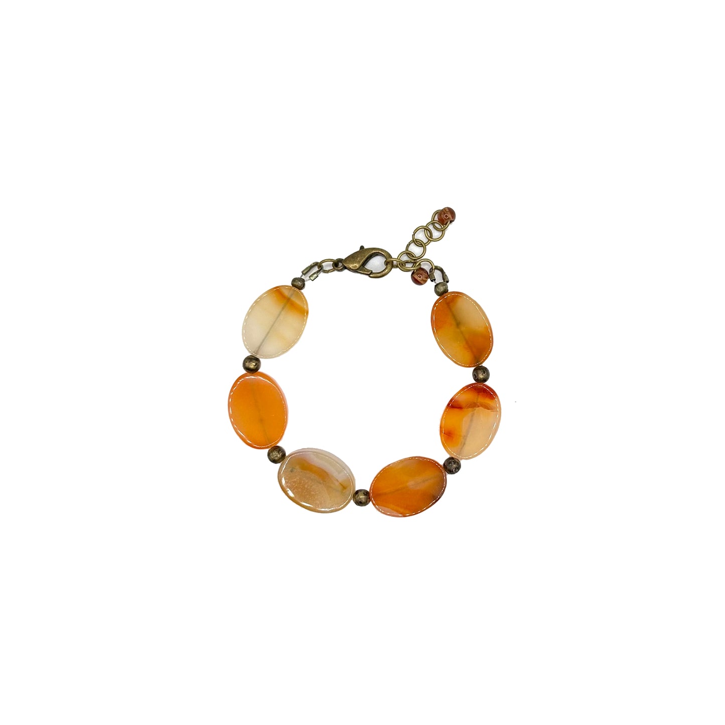 Cornelian Oval Bracelet